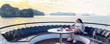 COMBO CAO CẤP 3 NGÀY 2 ĐÊM ( DU THUYỀN PRESIDENT + KHÁCH SẠN PARADISE SUITE) 